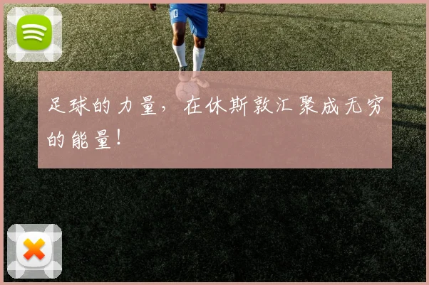 足球的力量,在休斯敦汇聚成无穷的能量!