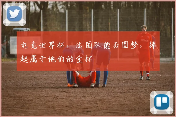 电竞世界杯,法国队能否圆梦,捧起属于他们的金杯